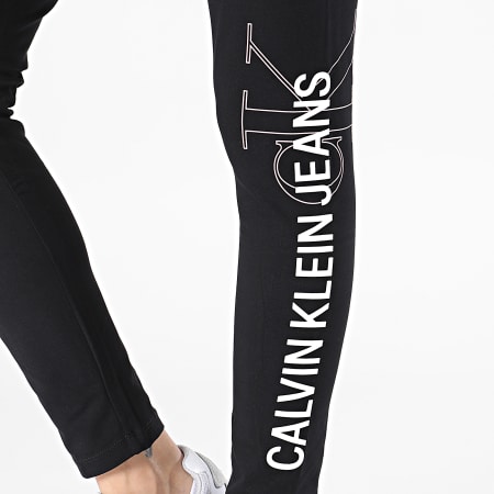 Calvin Klein - Legging Femme Vertical Institutional Logo 6239 Noir