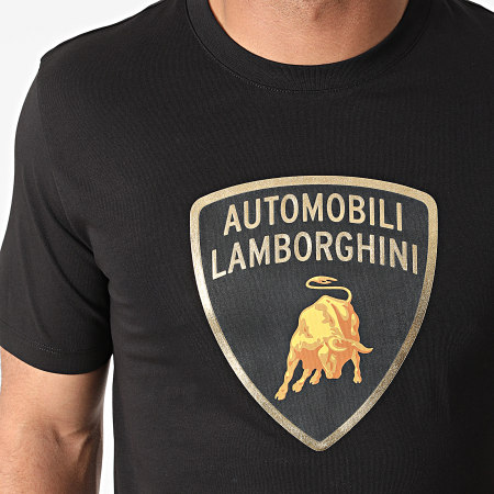 Lamborghini - Tee Shirt Jersey Picasso B3XVB7T8 Noir Doré