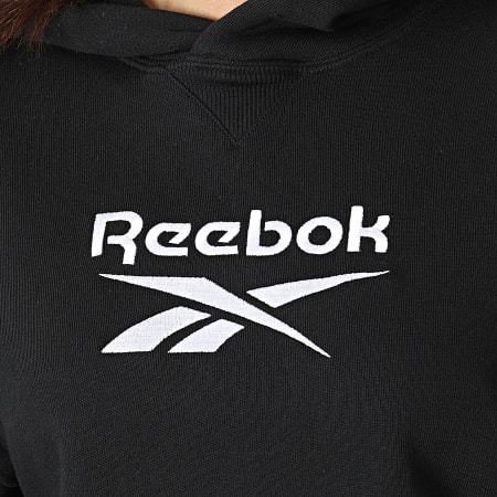 Reebok - Sweat Capuche Femme Classic Big Logo GS1736 Noir
