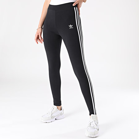 Adidas Originals - Legging Femme A Bandes 3 Stripes H09426 Noir