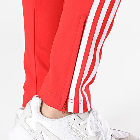 Adidas Originals - Pantalon Jogging Femme A Bandes H34579 Rouge