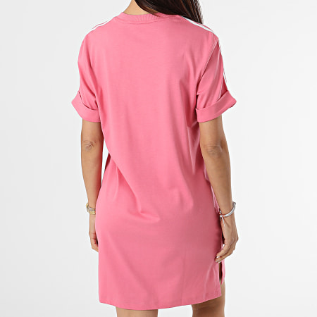 Adidas Originals - Robe Tee Shirt Femme A Bandes H35503 Rose