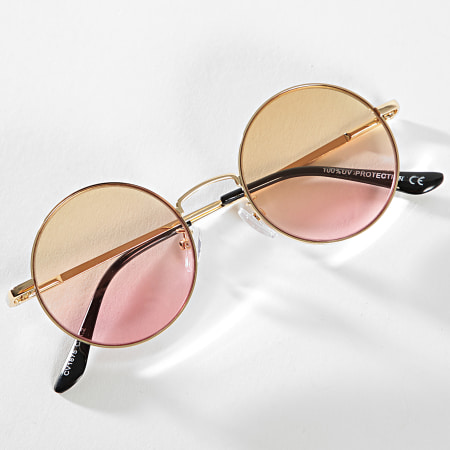 Frilivin Lunettes De Soleil CV1875 Doré Rose Dégradé Ryses
