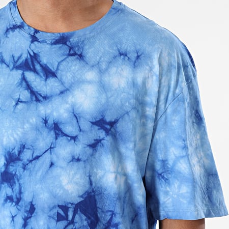Frilivin - Tee Shirt Oversize Tie Dye 93349 Bleu