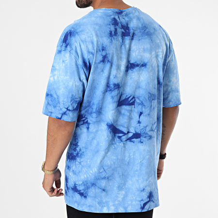 Frilivin - Tee Shirt Oversize Tie Dye 93349 Bleu