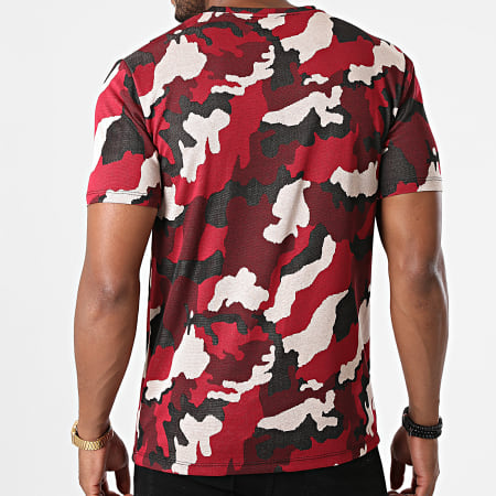 Frilivin - Tee Shirt Camouflage 15251 Rouge Beige