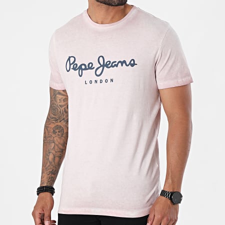 Pepe Jeans - Tee Shirt West Sir New Rose Clair