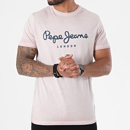 Pepe Jeans - Tee Shirt West Sir New Rose Clair