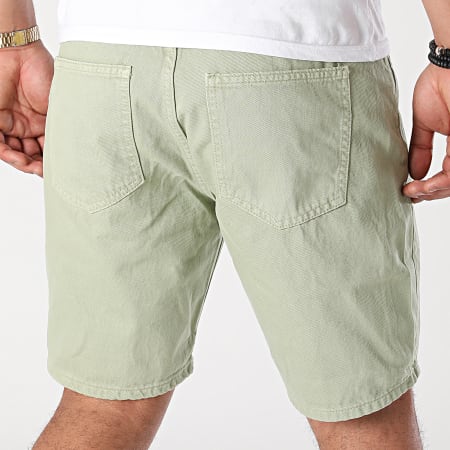 2Y Premium - Pantaloncini Jean AT8108 Verde chiaro