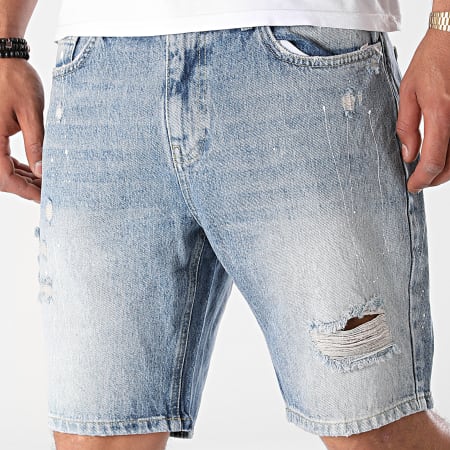2Y Premium - Short Jean AT8112 Bleu Denim