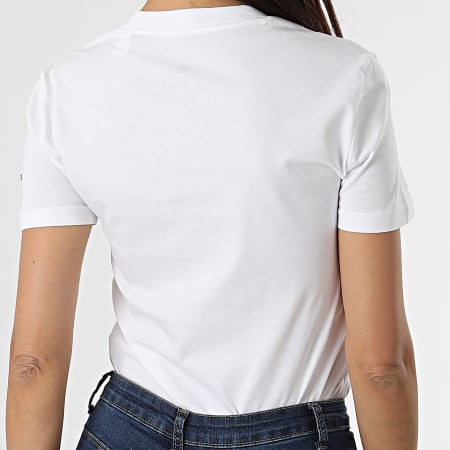 adidas - Tee Shirt Femme Lin GL0768 Blanc