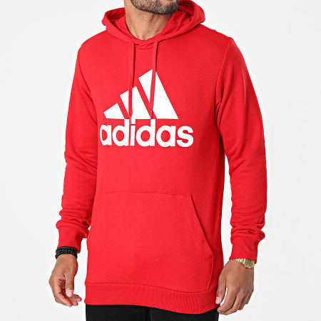 Adidas Sportswear - Sweat Capuche Big Logo GV0249 Rouge