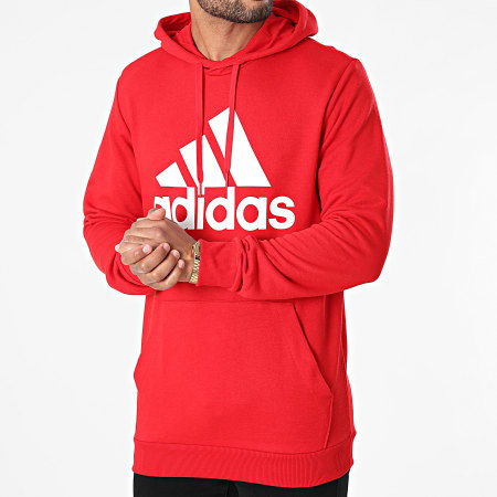 Adidas Sportswear - Sweat Capuche Big Logo GV0249 Rouge