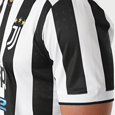 Adidas Sportswear - Maillot de Foot A Rayures Juventus GS1442 Blanc Noir