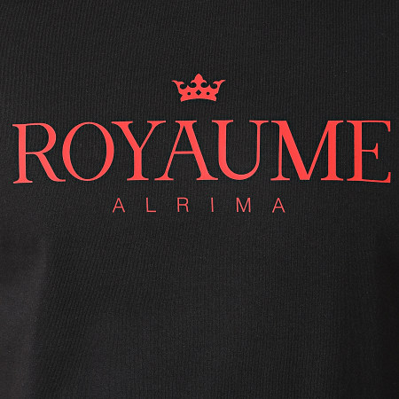 Alrima - Camiseta Kingdom Negro Rojo