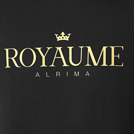 Alrima - Camiseta Reino Negro Oro