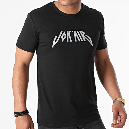 Jok'Air - Camiseta Logo Plata Negra