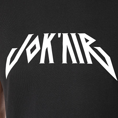 Jok'Air - Maglietta con logo bianco e nero
