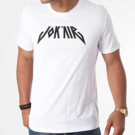Jok'Air - Maglietta con logo bianco e nero