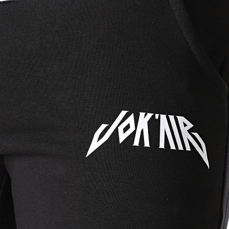 Jok'Air - Pantalon Jogging Logo Noir Blanc