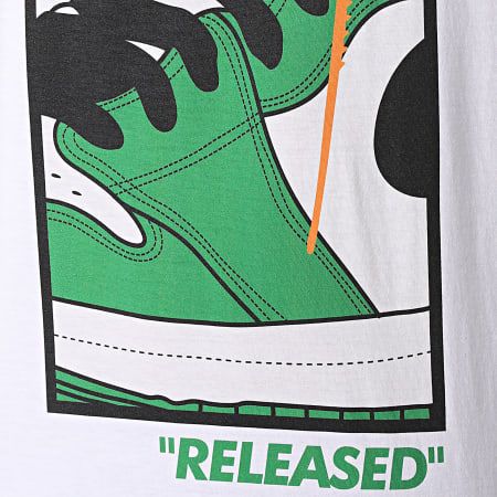 Luxury Lovers - Camiseta de tirantes Released Blanco Verde