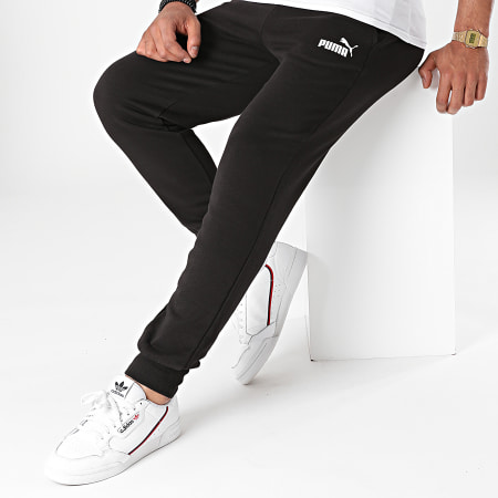 Puma - Essentials Logo Jogging Pants 586716 Negro