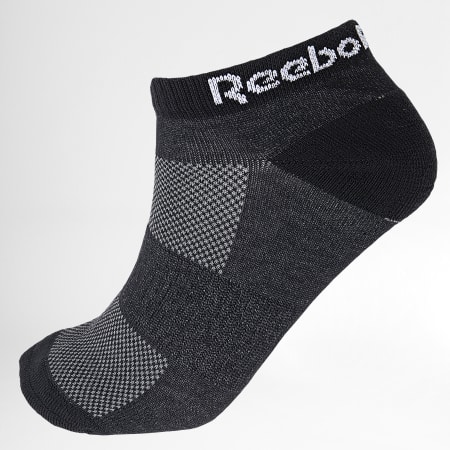 Reebok - Confezione da 3 paia di calzini TE a taglio basso GH0408 nero
