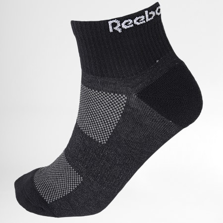 Reebok - Confezione da 3 paia di calzini TE Ank GH0419 nero
