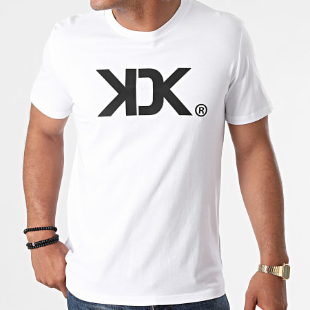 Tisco - Camiseta KDK Blanco Negro