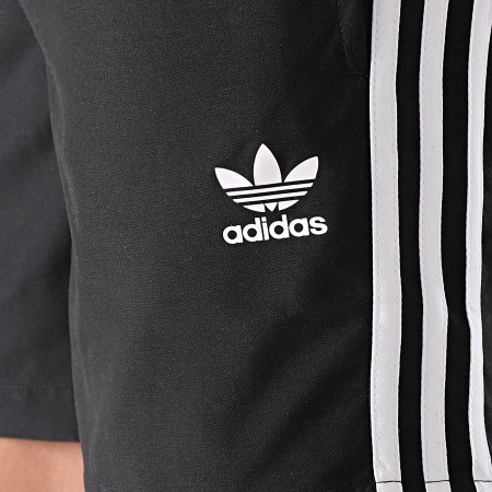 Adidas Originals - Shorts de baño con banda H06701 Negro