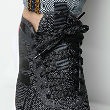 Adidas Sportswear - Baskets Fluidstreet GZ2719 Carbon Core Black Solar Red
