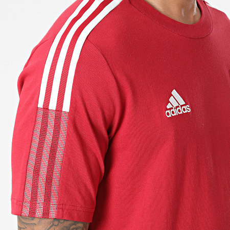 Adidas Sportswear - Tee Shirt A Bandes Arsenal FC GR4173 Rouge