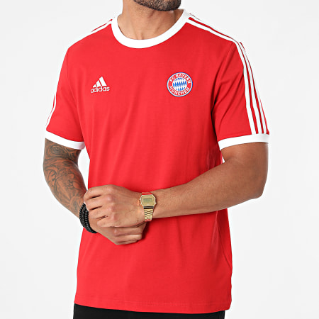 Adidas Sportswear - Tee Shirt De Sport A Bandes FC Bayern GR0687 Rouge