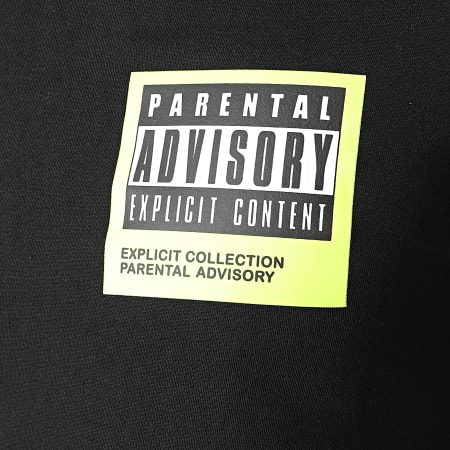 Parental Advisory - Tee Shirt Collection Noir