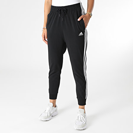 Adidas Performance - Pantalon Jogging Femme 3 Stripes GR9606 Noir
