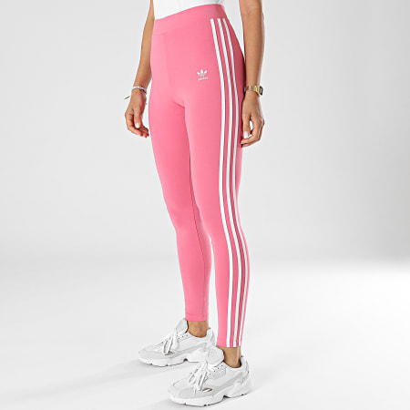 Adidas Originals - Legging Femme A Bandes 3 Stripes H09422 Rose