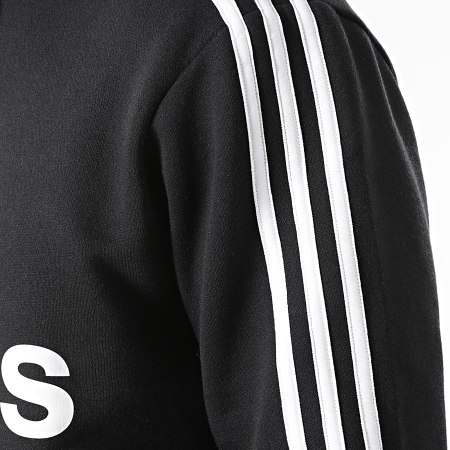 Adidas Originals - Felpa con cappuccio a righe H14641 Nero