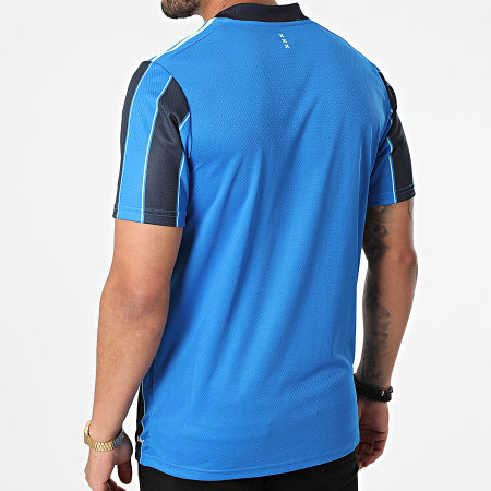 Adidas Performance - Tee Shirt De Sport A Rayures Ajax GT7130 Bleu Roi Bleu Marine