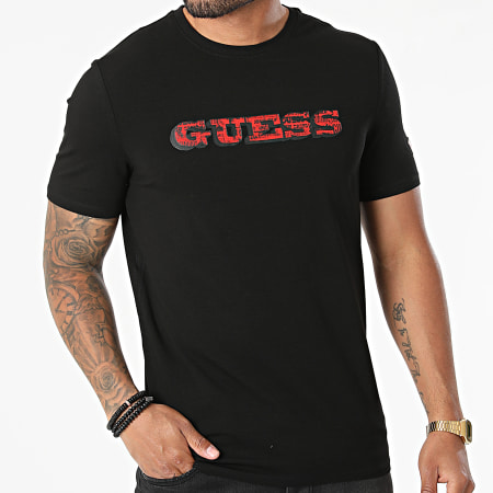 Guess - Tee Shirt M1RI82-J1311 Noir
