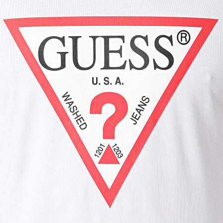 Guess - Camiseta M1RI31-I3Z11 Blanca