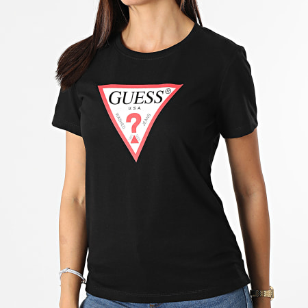 Guess - Tee Shirt Femme W1YI1B-I3Z11 Noir