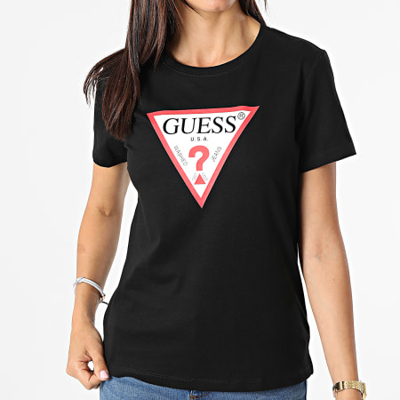 Guess - Tee Shirt Femme W1YI1B-I3Z11 Noir