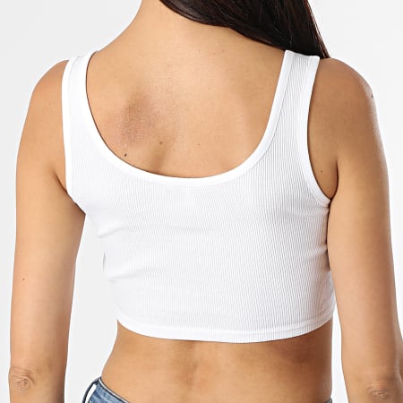 Guess - Camiseta de tirantes para mujer W1YI64-R33O1 Blanco