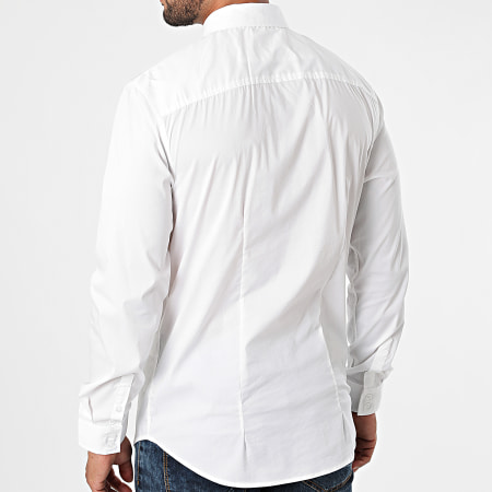 Guess - Camisa de manga larga M1YH20-W7ZK1 Blanca