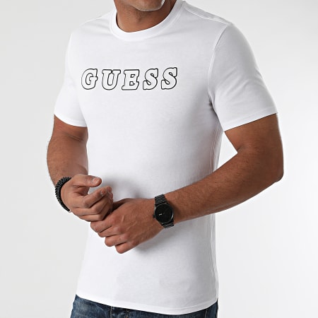Guess - Tee Shirt M1YI53-I3Z11 Blanc