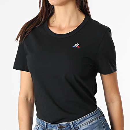 Le Coq Sportif - Tee Shirt Femme Essential 2110385 Noir
