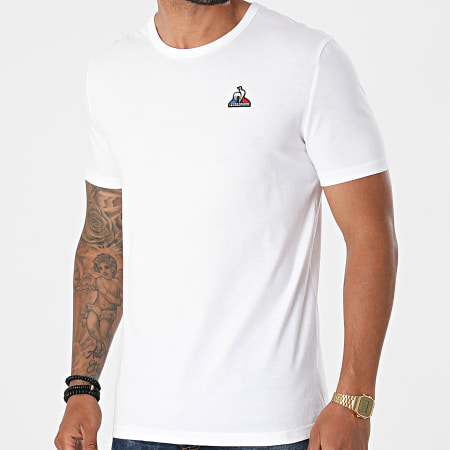 Le Coq Sportif - Camiseta Essential N3 2120202 Blanca