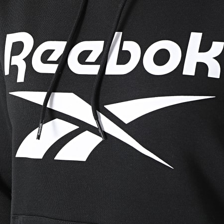 Reebok - Felpa con cappuccio Reebok Identity Big Logo Donna GS9392 Nero
