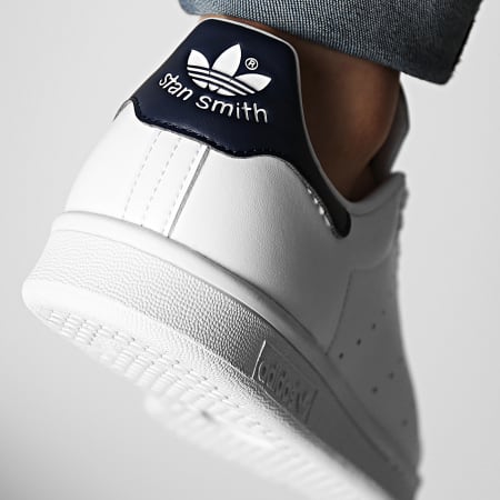 Adidas Originals - Stan Smith FX5501 Calzado Blanco Core Navy Zapatillas