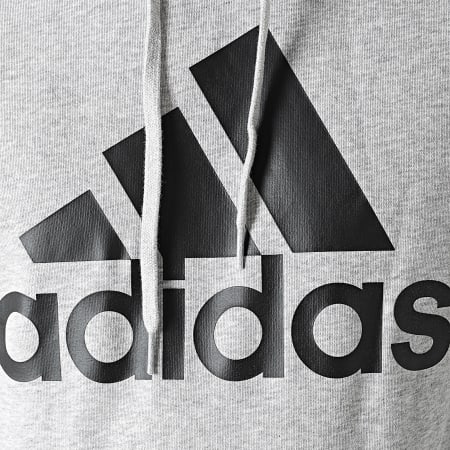 Adidas Sportswear - Ensemble De Survetement Big Logo GK9653 Gris Chiné Noir